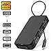 Produktbild USB C Multiport Displayport Adapter, Weton Type C auf 4K HDMI DVI DP und 1080P VGA 4 in 1 Mini Display Port Hub Konverter für MacBook Pro Samsung Huawei HP Tablet Laptop
