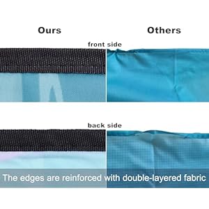 Beach Blanket Waterproof Sandproof Beach Mat 79" X 83" /10'x9'for 2-8 Adults Quick Drying Outdoor Picnic Mat Beach Accessories for Travel, Camping, Hiking Beach Blanket Waterproof Sandproof Beach Mat 79 X 83 10x9for 2 8 Adults Quick Drying Outdoor Picnic Mat Beach Accessories for Travel Camping Hiking