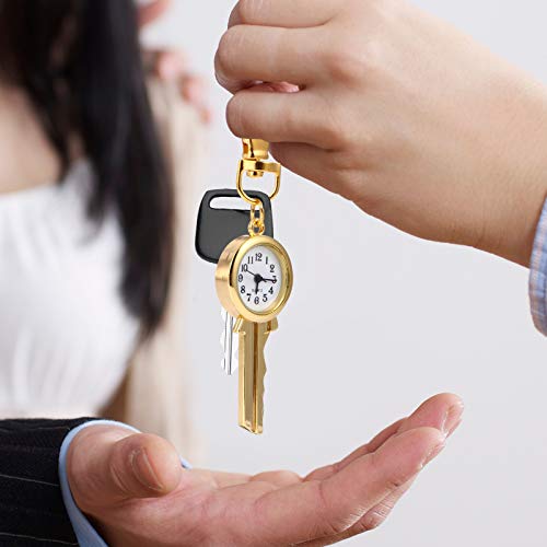 Relógio de Bolso de Silicone Relógio de bolso vintage quartzo chaveiro relógios redondos pingente po