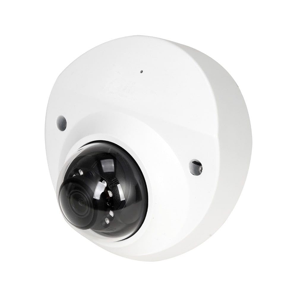 OEM 4MP WDR IR Mini Pancake Dome IP Network Camera for Dahua IPC-HDBW2431F-AS, Smart H.265+ 2.8mm Lens 30fps @4MP IP67 IK10 66FT IR PoE IVS Built-in Mic