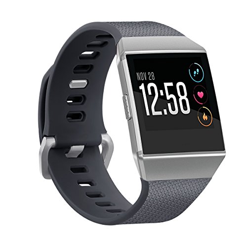 Yango Correa para Fitbit Ionic, Silicona Suave Pulsera con Hebilla de Metal,Respueto de Pulsera para Fitbit Ionic