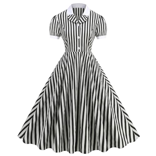 Amazon.com: IMEKIS Black and White Striped Dress for Women: 50s Circus Adult Outfit Vintage 1950s Rockabilly Dresses Midi Cocktail Tea Party Gown Black Striped X-Large : Clothing, Shoes & Jewelry Amazon.com: IMEKIS Black and White Striped Dress for Women: 50s Circus Adult Outfit Vintage 1950s Rockabilly Dresses Midi Cocktail Tea Party Gown Black Striped X-Large : Clothing, Shoes & Jewelry