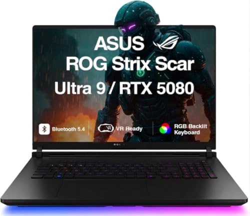 Image of ME2 Customized Laptop, Created Using ASUS ROG Strix Scar AI Gaming Laptop 18 inch 240Hz Mini LED WQXGA Display (Intel Ultra 9-275HX, GeForce RTX 5080 16GB, 32GB /64GB DDR5 RAM, 2TB /4TB /8TB SSD, Win11Pro)