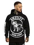 Cooler Pullover für Männer Amstaff Battito Hoodie Männer Pullover L