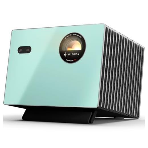 Valerion GameStreamer Plus Laser Beamer 4k, 1650 ISO Lumens, 2X schnellere Leistung, 4ms Lag-Free Gaming, TV-reiches Streaming, IMAX, HDR10+, 4K UHD bis zu 300“, Sprachsteuerung, Dolby Vision& Atmos
