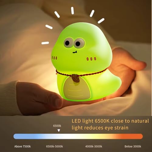 Image of One94Store Cute Snail Shape Silicone Electronic Toy for Kids, 7 Color Changing LED Squishy Soft Touch USB 1200mAh Rechargeable Toy, Ideal for Bedroom, Nursery Decor & Gift for Children