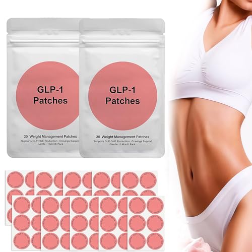 60 Parches Moldeadores, El Cuidado Corporal,Parche para La Celulitis,Parche Adelgazante con Ingredientes Naturales,Parches Adelgazantes para Mujeres y Hombres, Fórmula Vegetal