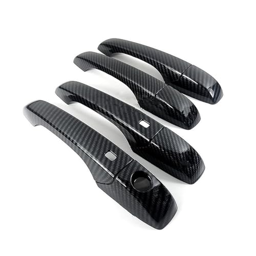 Poignées de portes Jeep Grand Cherokee look carbone pour look baroudeur