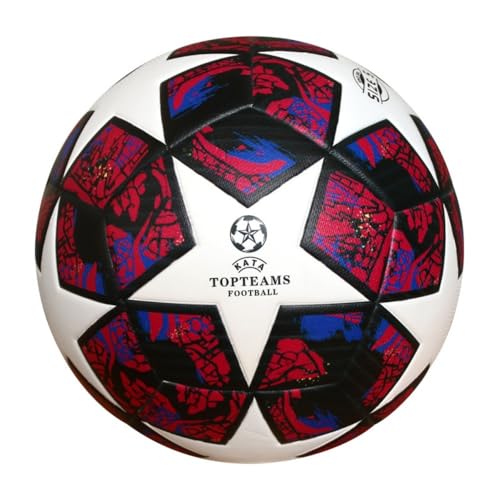 ャンピオンズリーグ ボール 3/4/5号球 PU ワールドカッ 空気入れサッカー 練習球 試合 中学 一般 大学 高校用 軽量 足球 耐摩耗 試合球 練習球 (7,3 号ボール)