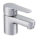  Jacob delafon july - Monomando lavabo con desague automático cartucho c3 cromo/cromada