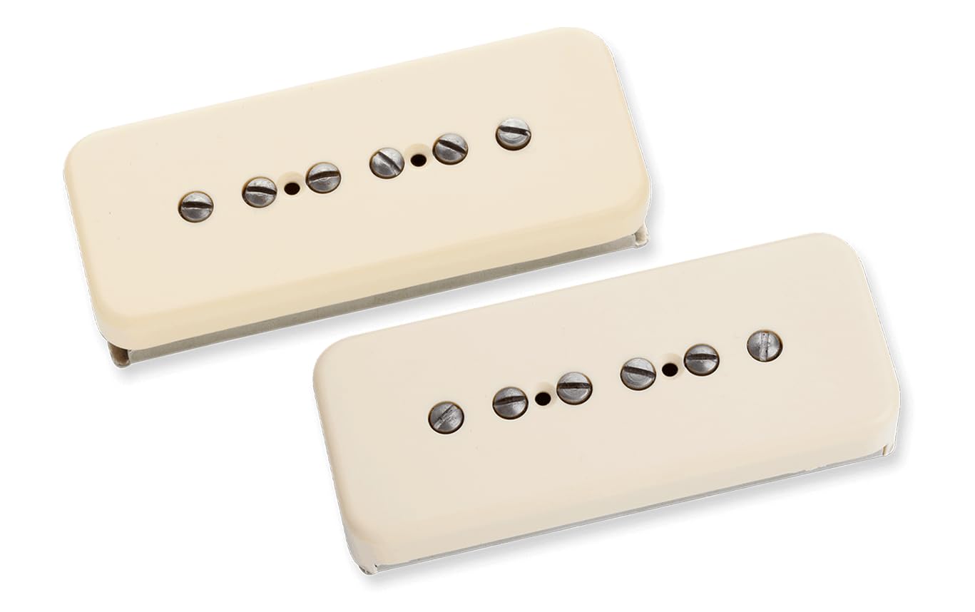 Amazon.com: Seymour Duncan Antiquity P90 - Set - Cream - Electric 