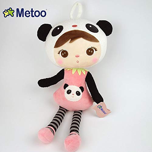 Boneca MeToo Panda Girl - 33 cm Boneca de Pano Baby Plush Toys