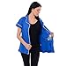 USBD Post Mastectomy Surgery Recovery Shirt (Royal Blue, Large)
