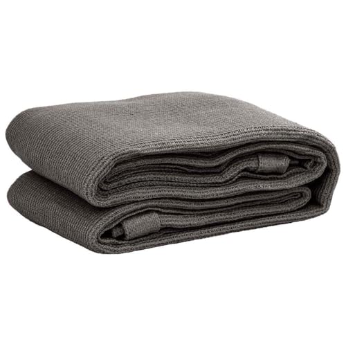 vidaXL Alfombra Camping 250x400 cm Gris Antracita Estera Acampada Senderismo