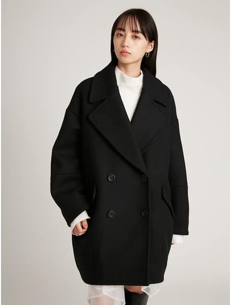 本日限定価格　22AW/Sustainaウールコクーンダブルコート snidel Sustainaウールコクーンダブルコート SNIDEL(スナイデル