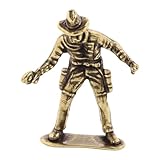 【 y confiable】: pequeña estatua del guerrero está hecha de material de latón, que es reutilizable y resistente durante .