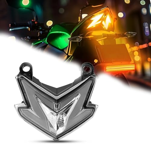Feu arrière de frein moto clignotant intégré Kawasaki Z125 résout les clignotants cassés