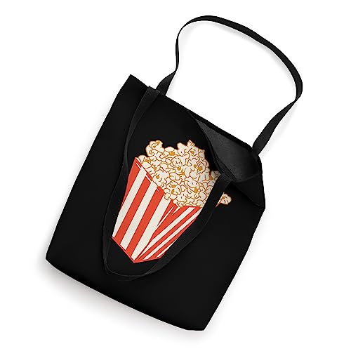Bolso tote para amantes de la palomita de maíz, cine y snacks miniatura 2