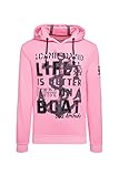 superdry kapuzenpullover herren grau Rippbündchen an Ärmeln und Saum