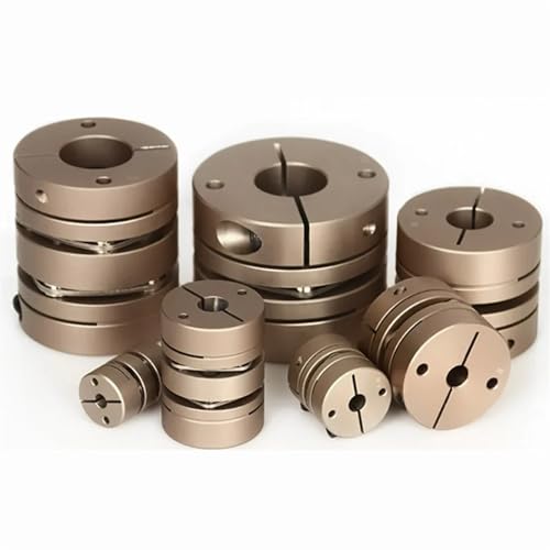 Accouplement flexible double diaphragme anti-jeu pour vis à billes CNC - 7