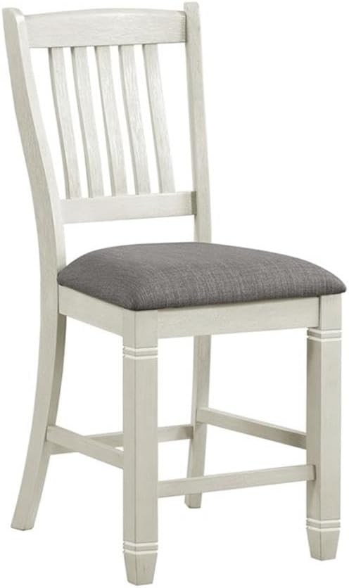 Pemberly Row Counter Height Dining Chair in Antique White (Set of 6)