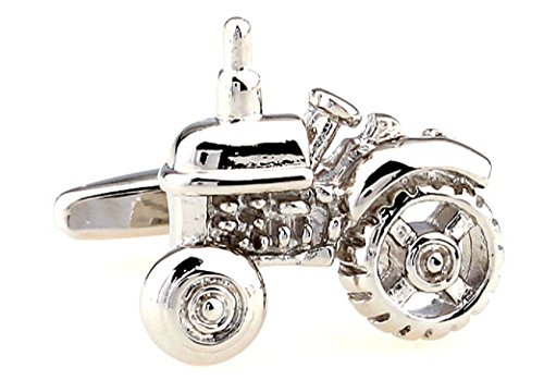 Par de Mancuernillas Tractor MRCUFF con Caja de Regalo