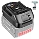 TPDL für Bosch auf für Makita Akku Adapter Konverter, für Bosch 18V GBA Professional System Akku arbeitet im für Makita 18V Li-Ion Elektrowerkzeug (Nicht PBA)