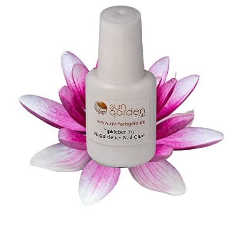 1 colla per unghie da 7 g, con flacone di