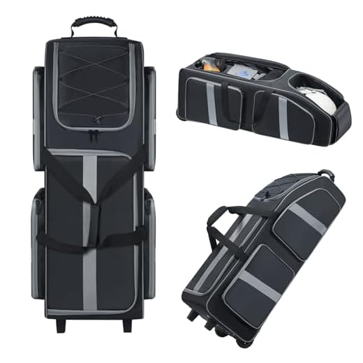 Cxinesbag Rolling Football Equipment Bag with Wheels