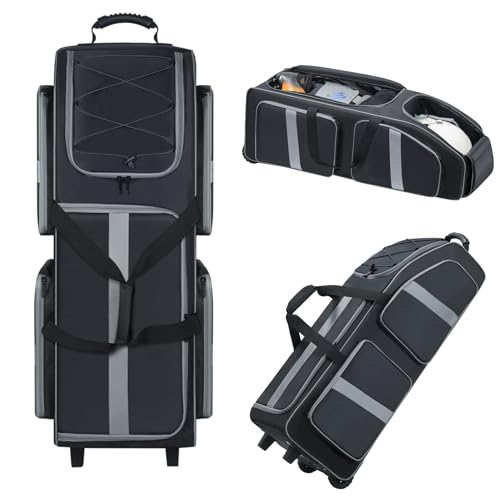 Large Rolling Football Equipment Bag 35