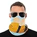 Produktbild Felsiago Bienenhalswärmer Sturmhaube Bandana für Raves, Staub, Fahrradfahren, Motorrad, Outdoor-Aktivitäten Half Face Bandanas Sturmhaube