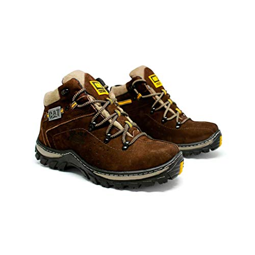 Bota Couro Botina Marrom Adventure (41)
