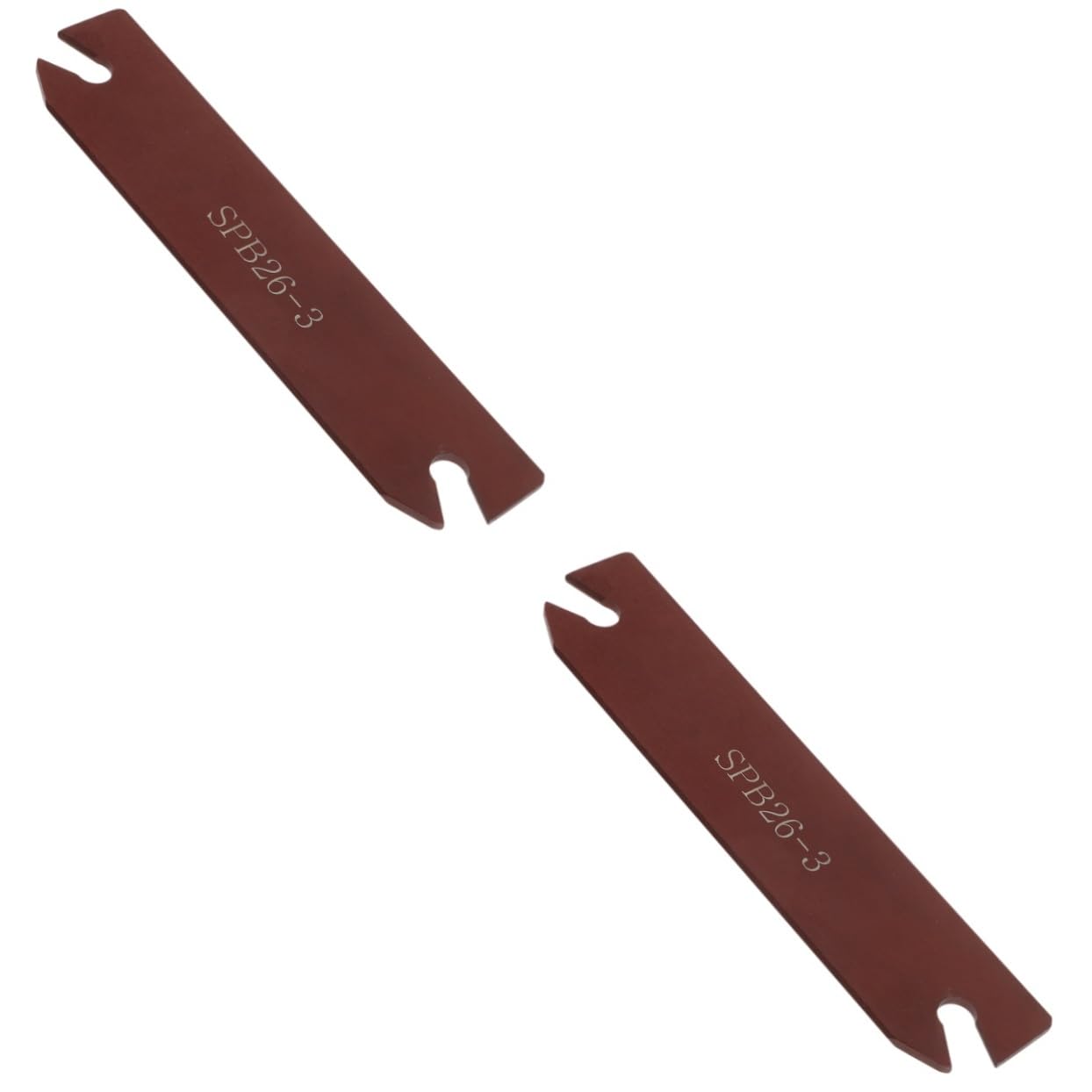 Porte outil de CNC NUOBESTY robuste en acier pour insert de coupe et rainurage précis