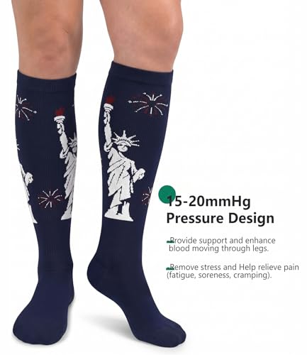Image of FuelMeFoot 3 Pack Copper Compression Socks - Compression Socks Women & Men Circulation - Best for Medical,Running,Athletic
