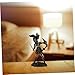 Toddmomy Greek Goddess Figurine Sculpture Retro Resin Home Decor Mythological Art for Bookshelf Cabinet Unique European Style Collectible