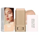 FYEBOO 2025 New Beauty Balm Serum Boosted Skin Tint, Solid Tinted Serum Contour Stick, Hydrating Tinted Moisturizer Foundation Stick, Radiant Dewy Natural Finish Facial Color Correct (# 04)