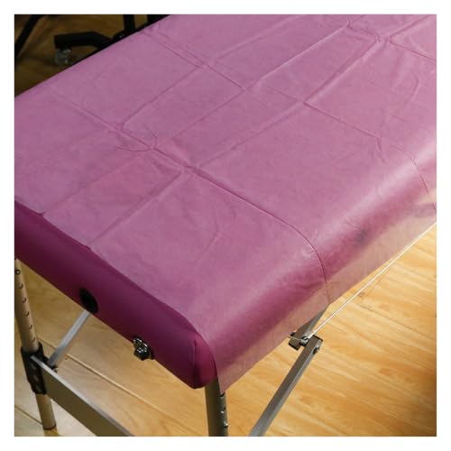 Funda para camilla de masaje desechable 80x180cm de tnt azul para spa 4
