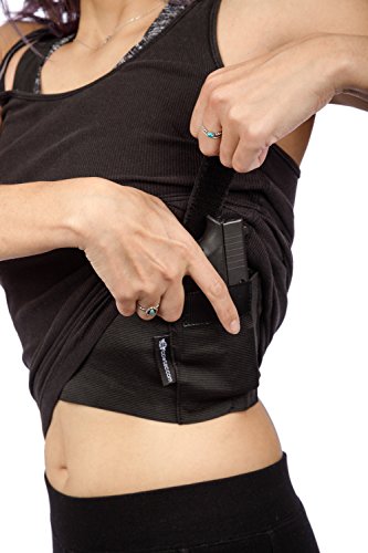 Shoulder Holster for Deep Concealment by CCW Tactical - Underarm Gun Holster for Men and Women, Fits Most Handguns, Black, M, RH Draw, Holster Under Left Arm - Image 4