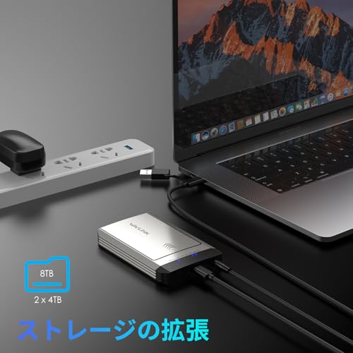 WAVLINK NVMeクローナー NVMe + NVMe(ST348) の商品画像 4