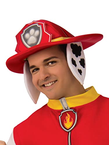 Rubies Men's Paw Patrol Adult Marshall Costume Jumpsuit3