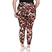 Calvin Klein Performance Women's Plus Size Active Full Length Legging, Scatter Chianti