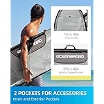 OCEANBROAD Surfboard Longboard Bag Day Bag Travel Bag 5'0, 5'6, 6'0, 6'6, 7'0, 7'6, 8'0, 8'6, 9'0, 9'6, 10'0 - Image 5