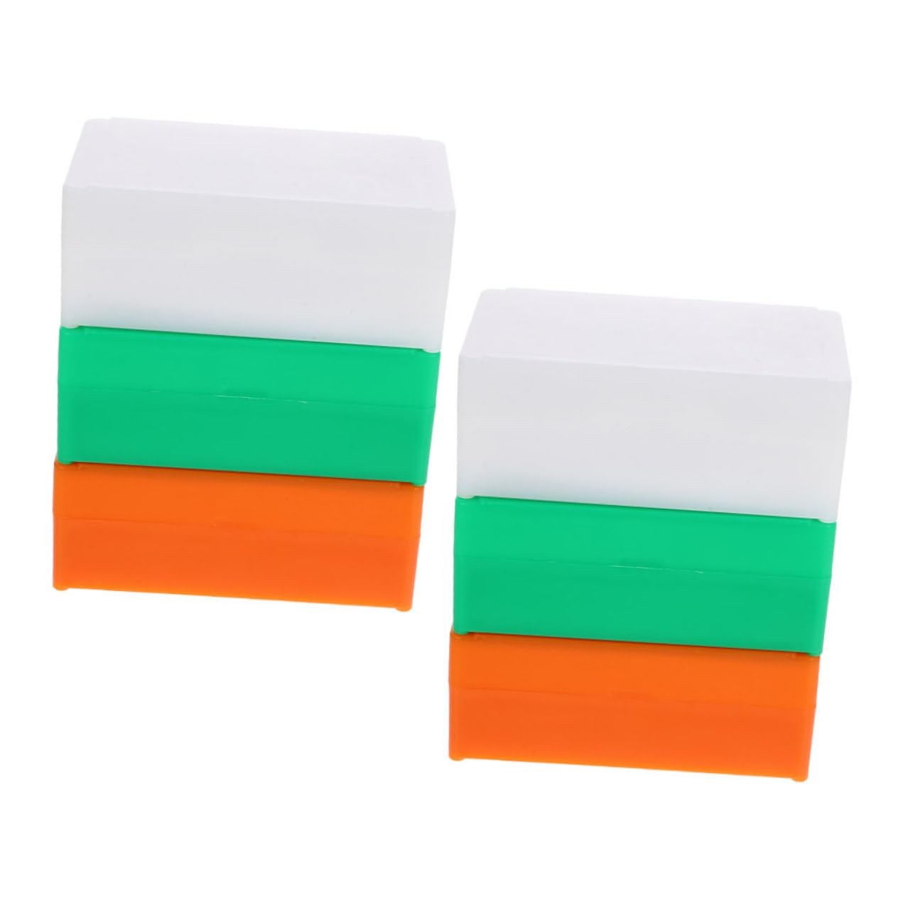 STOBAZA Microscope Slide Organizers 6 Pack Storage Boxes for Lab Slides Glass Slide Cases Reusable Slide Boxes for School