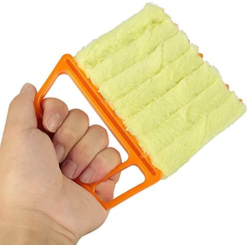 Nurano 7 Brush venetian blind cleaner duster for most types of blinds and shutter|Window Blind Brush Dust Cleaner Venetian Blind Cleaner for Window Cleaning Tool Kit|)