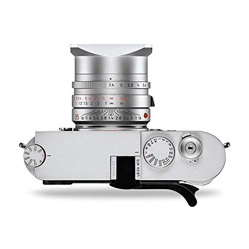Jfoto M10B-G Thumbs Up Grip Designed For Leica M10 Better Balance & Grip Convenience, Camera Black Metal Hand Grip, Newest Version Securely The Camera #TOP3