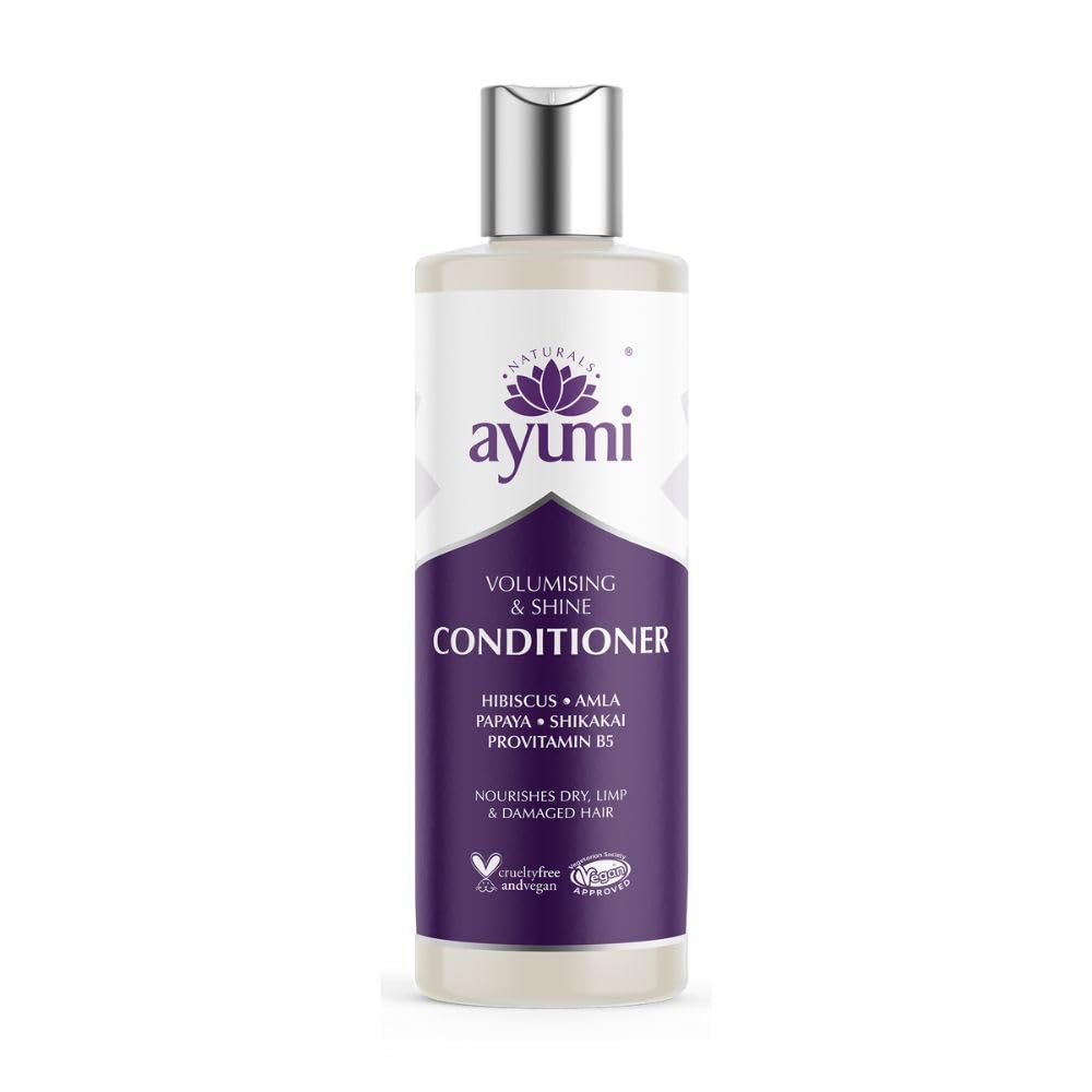 Ayumi Volumising & Shine Conditioner for Hair, Violet, 250 ml (Pack of 1) Conditioner