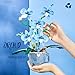 Ideas Blue Orchid Ideas Flowers Building Block Set，DIY Home Decoration Kit for Adults，Compatible with Lego Flowers Home Decor Gift for Mother's Day, Valentine Day, Birthday, Christmas Day - 567PCS