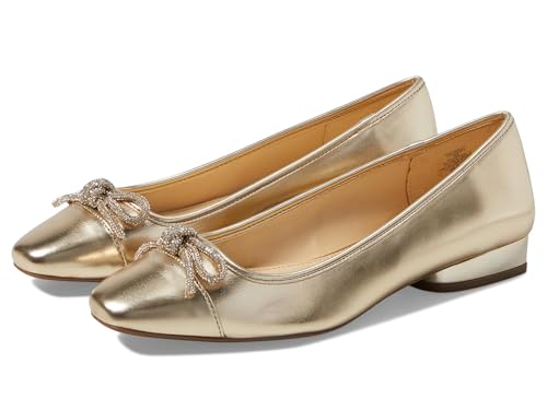 Anne Klein Womens Cassidy Rhinestones Square Toe Mary Janes