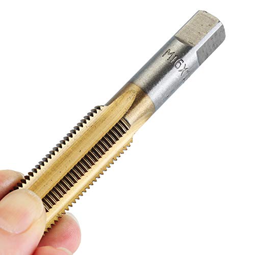 Muzerdo 86 Piece Tap And Die Set Bearing Steel Sae And Metric Tools, Titanium Coated With Metal Carrying Case #TOP5