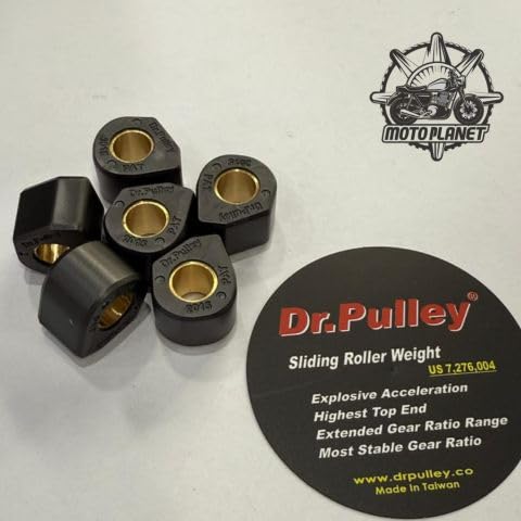 Generic MPD-DR Pulley Sliding Roller CVT Clutch Weights 21 Pack of 6 - Image 2